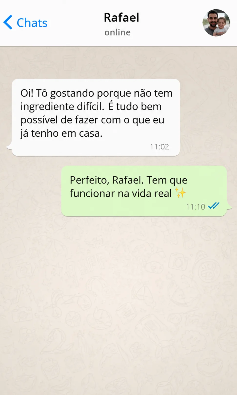 Depoimento 6 de cliente do Lanchinho Campeão